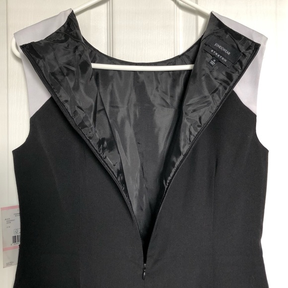 ⭐️NWT Jones Wear Colorblock Sheath Dress Stretch - Picture 6 of 9